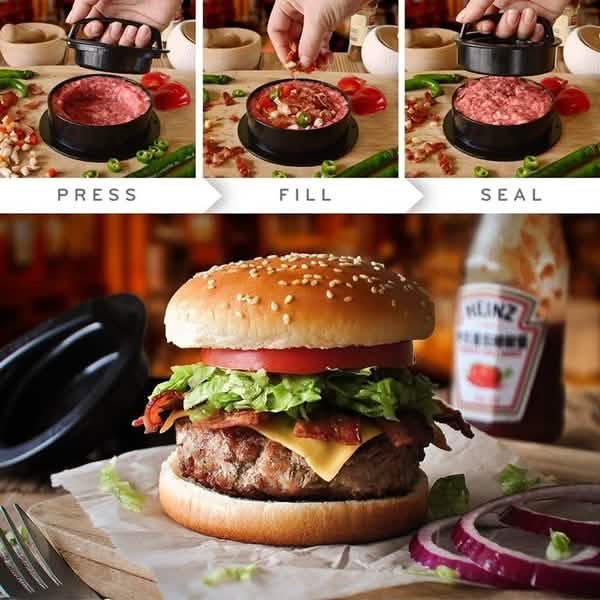 Kitchen Round Burger Press Tool